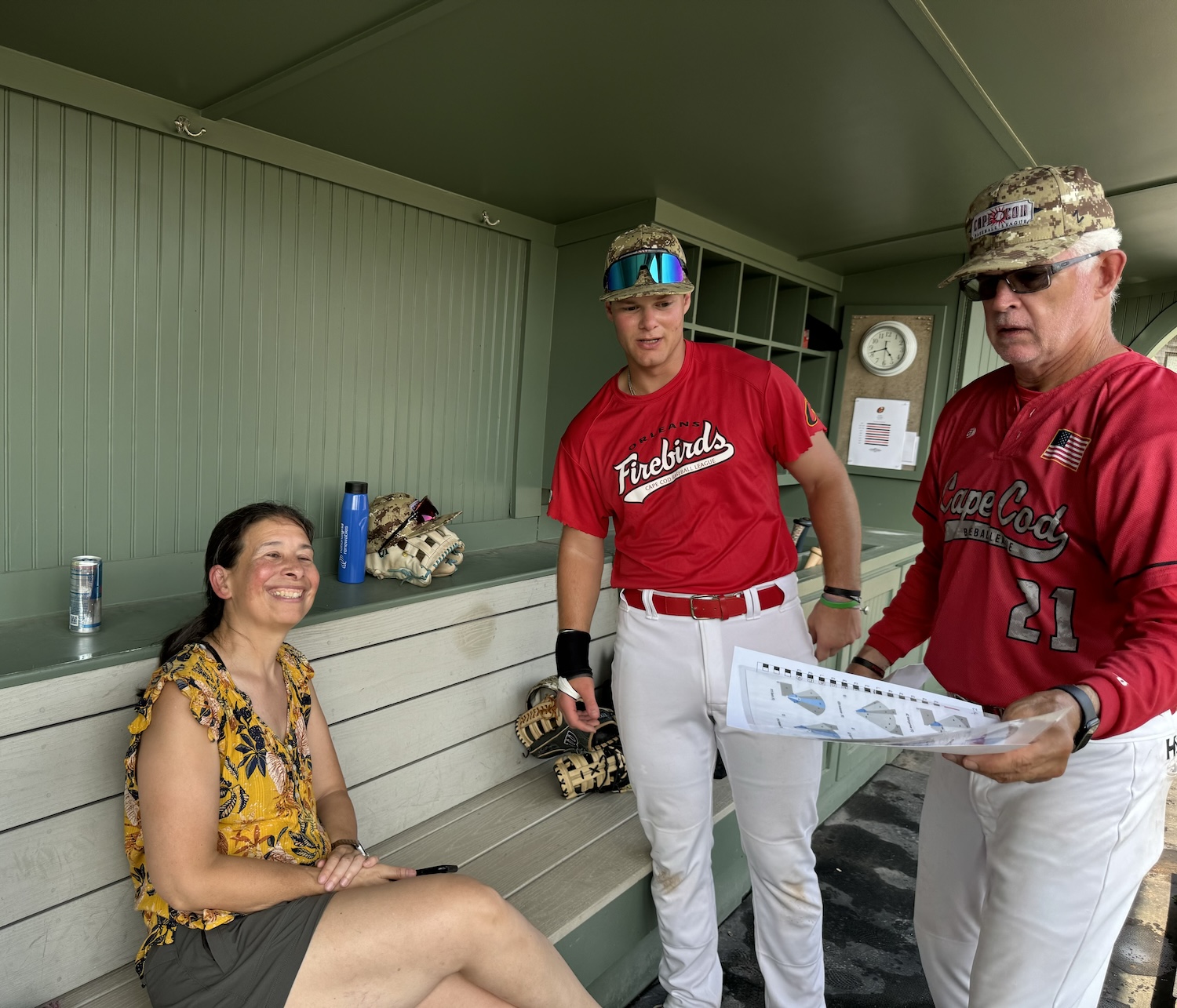 Two months later MIT data diva Peko Hosoi returned to Eldredge Park, making good on my challenge to create a hand-held game that would make baseball cool again.