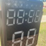 The new pitch clock was waiting for them.