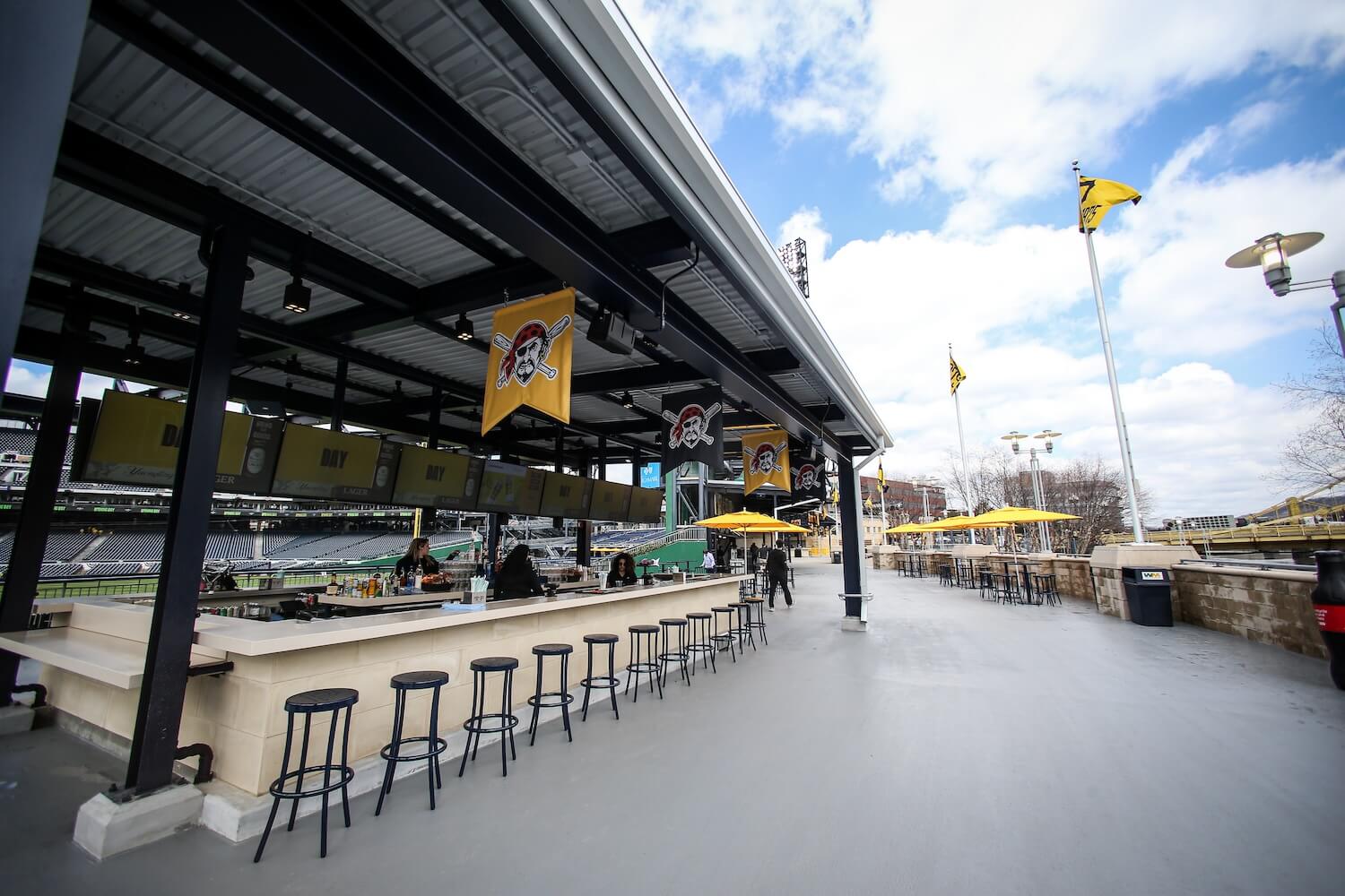 PNC gets ready to party. Credit Josh Lavalle