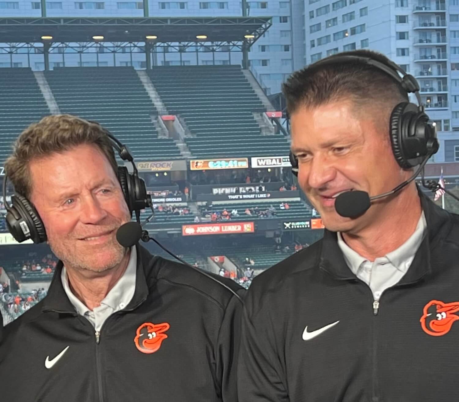 I was at the ballpark when it opened, for Cal's record-breaking game, and the night the Orioles won the 2023 American League Division, their first post-visit appearance since 2014, sitting in the TV booth with HOFer Jim Palmer and Ben McDonald.